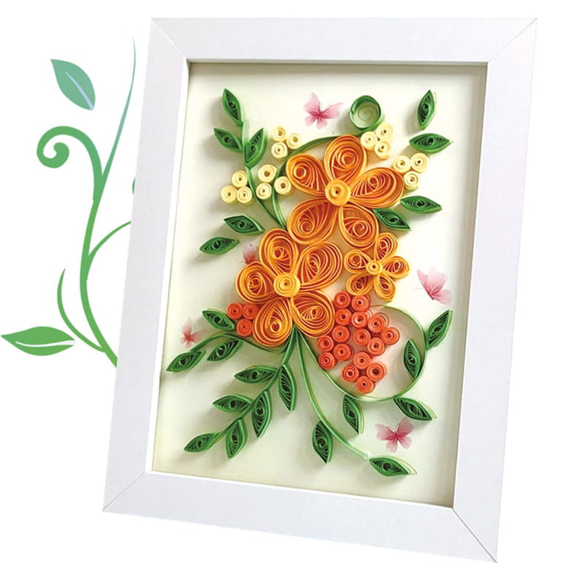 Zestaw do QUILLINGU Paski - Złota jesień