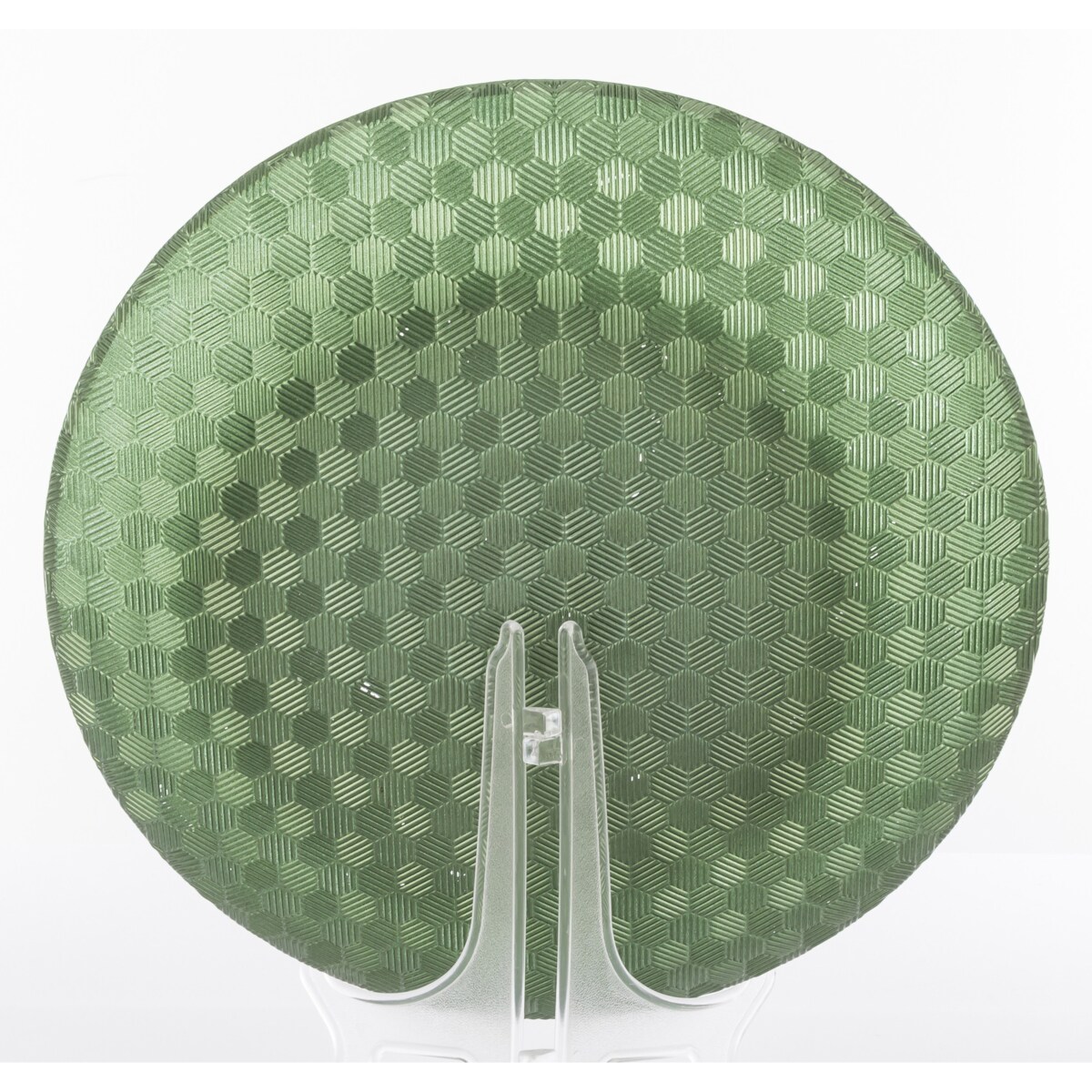 Podstawka dekoracyjna pod talerz, Ø 33x3 cm PULVINAR-2 zielona