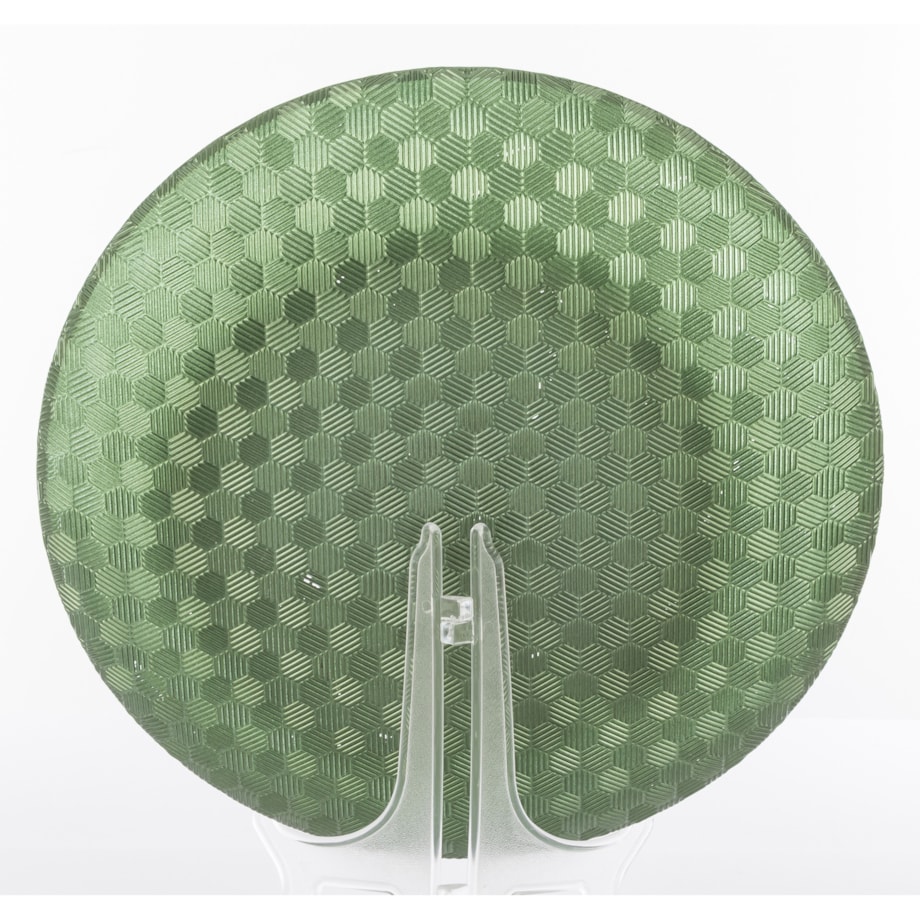 Podstawka dekoracyjna pod talerz, Ø 33x3 cm PULVINAR-2 zielona