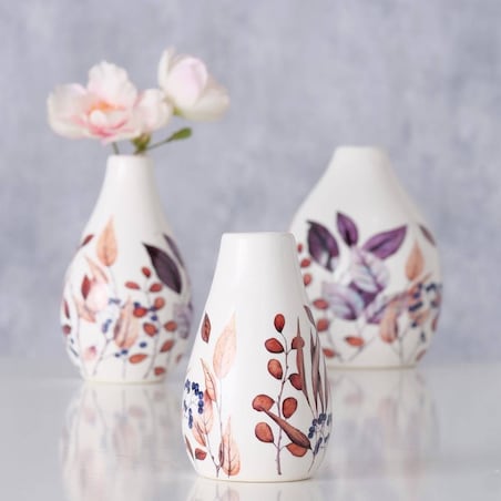 Wazon 3 szt. NATAPALOM 12X9 cm