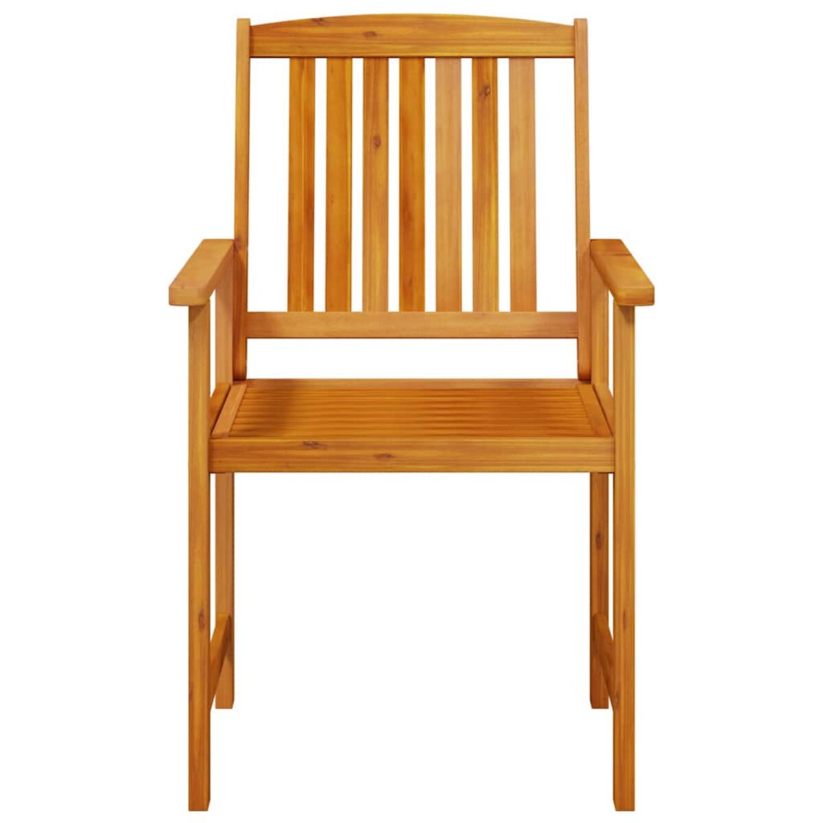 vidaXL Zestaw do jadalni w ogrodzie 5 pcs Brązowy lite drewno akacjowe