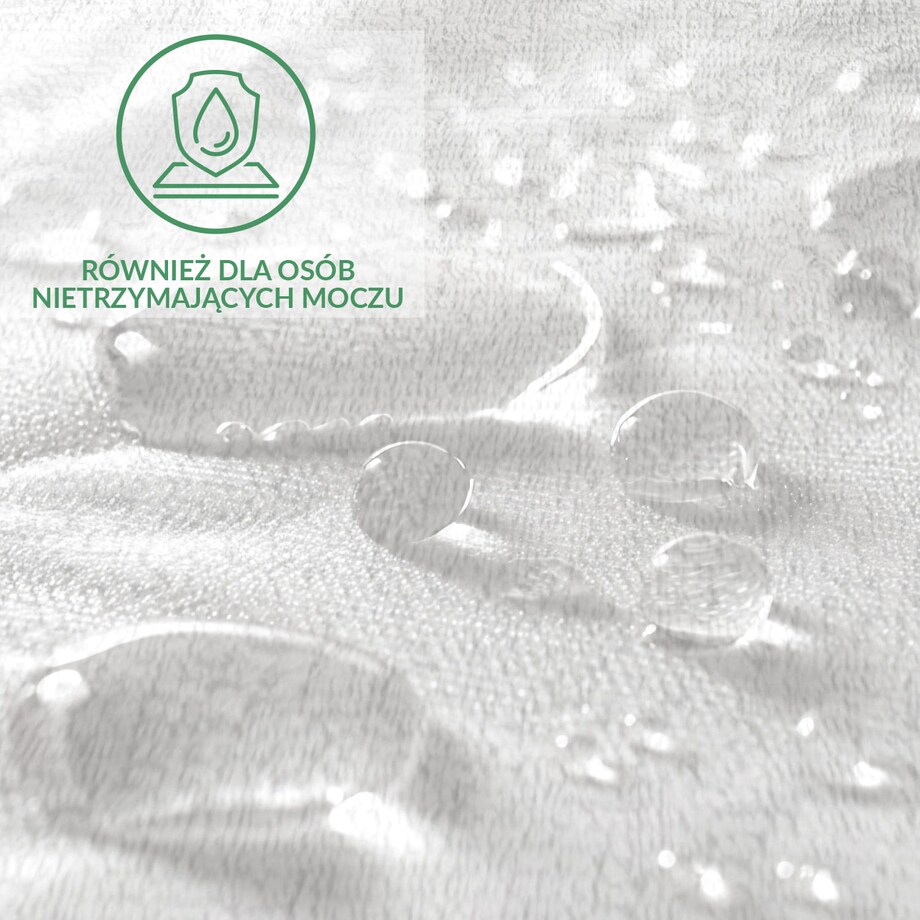 Ochraniacz na materac wodoodporny, rozmiar 120x200 Damson kolor biały