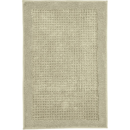 Kleine Wolke Net Ekologiczny Dywanik łazienkowy zielony 60x 90 cm ECO LIVING