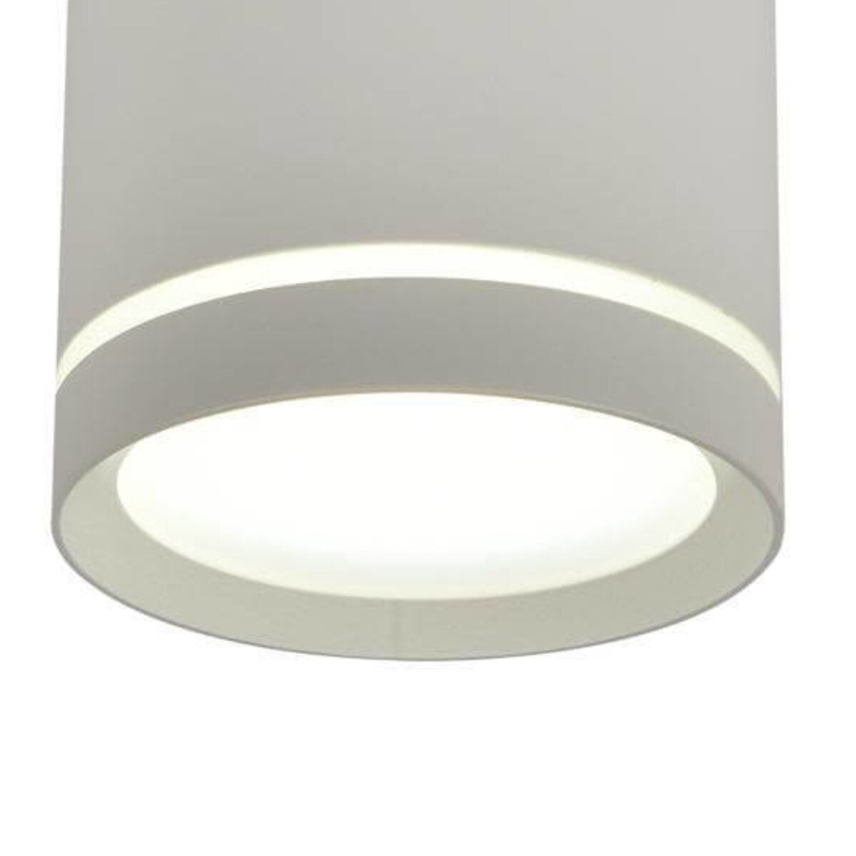 Sufitowa LAMPA spot TUBA 2277134 Candellux metalowa OPRAWA plafon tuba downlight szary