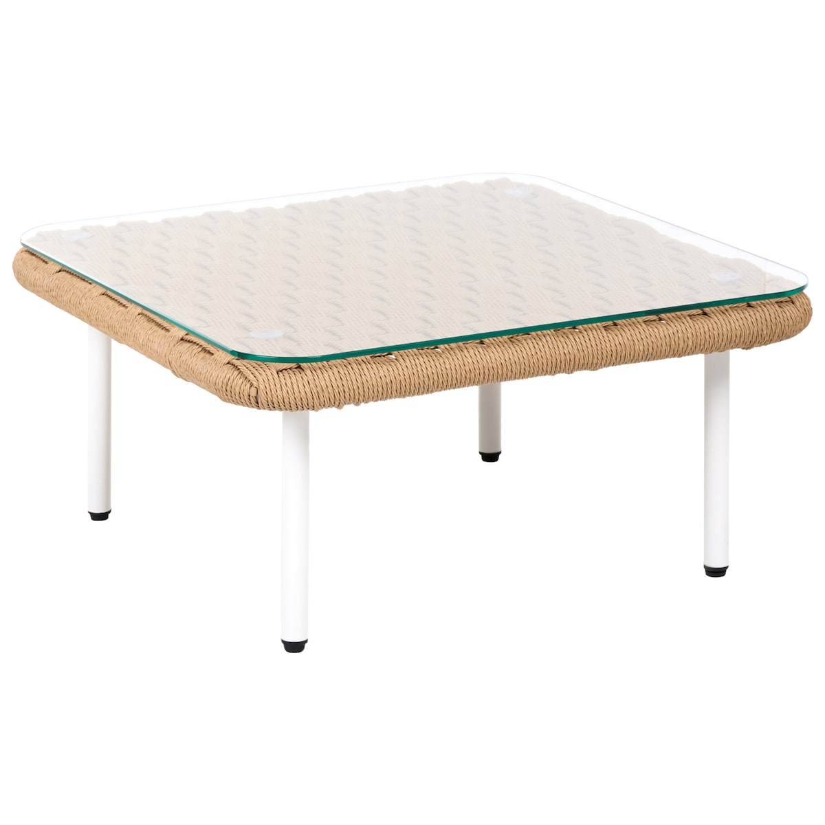 Stolik kawowy BAUCINA 60 cm 60 cm Jasnobrązowy
