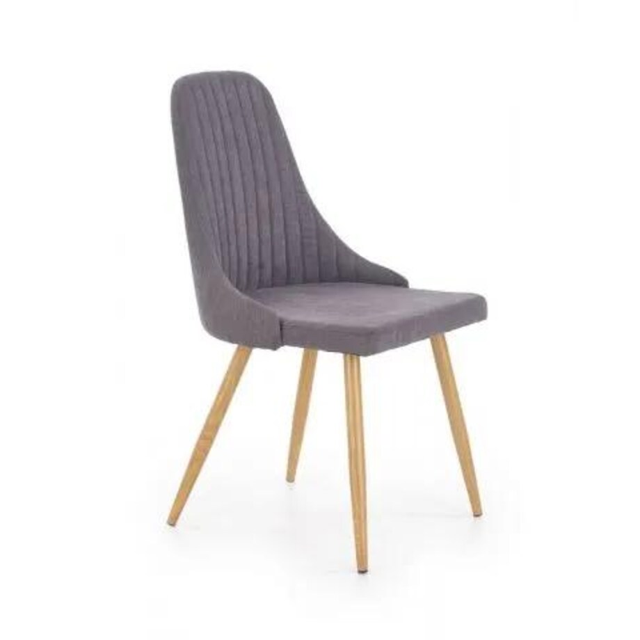 Krzesło tapicerowane K285 ciemnoszare