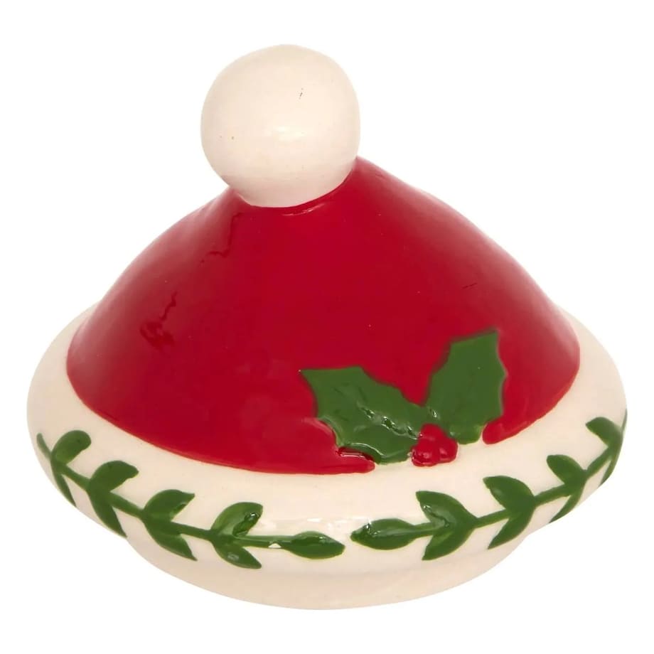 Pojemnik świąteczny na ciasteczka Santa Claus 23,5x18,5x15,5 cm