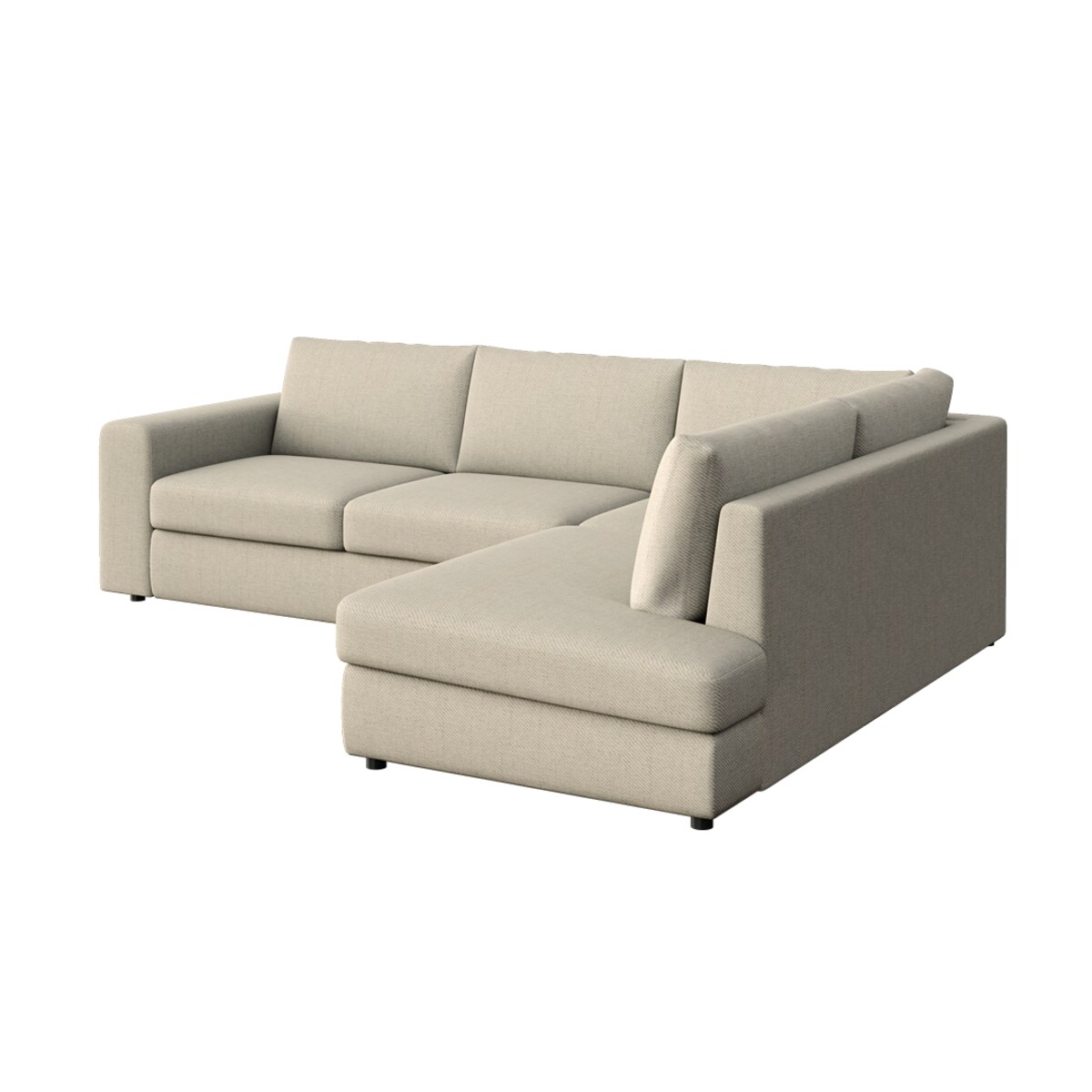 Sofa narożna prawa Baga beżowa