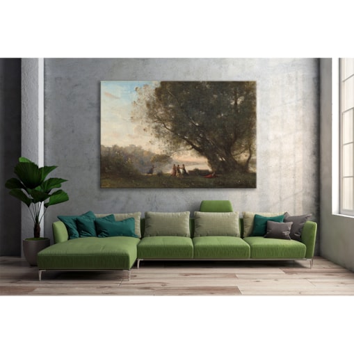 Obraz XXL klasyczna reprodukcja - Jean Baptiste Camille Corot 90x140