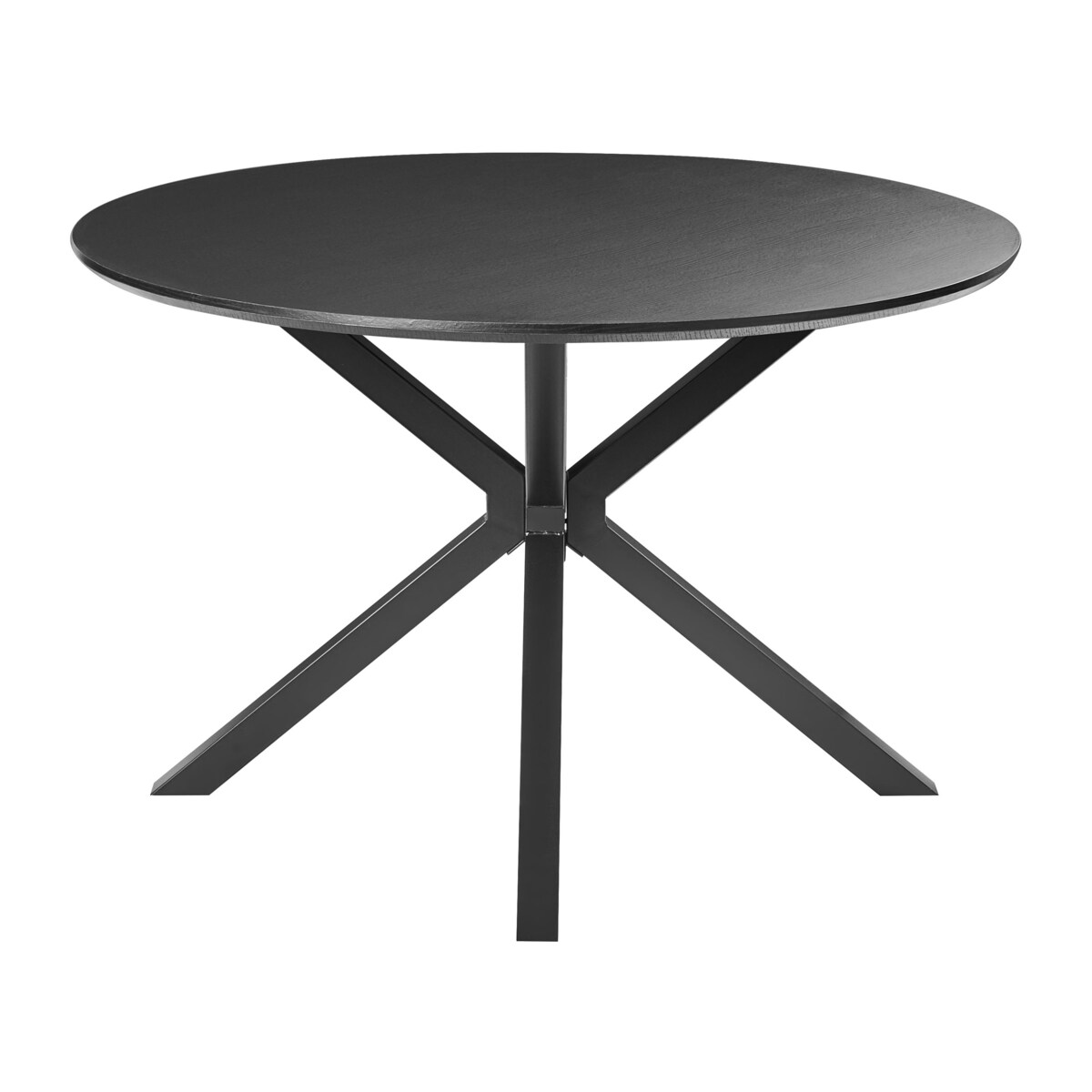 Stół do jadalni FITZROY Czarny 120 cm