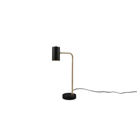 Stojąca LAMPA biurkowa MARLEY 512400108 Trio regulowana LAMPKA loftowa tuba metalowa stołowa mosiądz