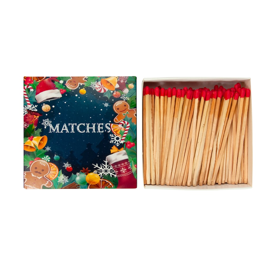 Zapałki długie Wieniec świąteczny 125 szt.