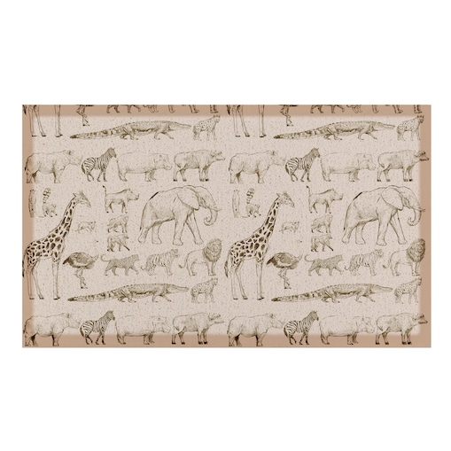 Wycieraczka Elephant Vintage Pattern Indoor & Outdoor (- 70 x 40 cm)