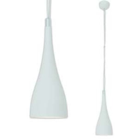 LAMPA wisząca Lima 7060623 Nave metalowa OPRAWA zwis LED 8W 3000K kropla łezka biała