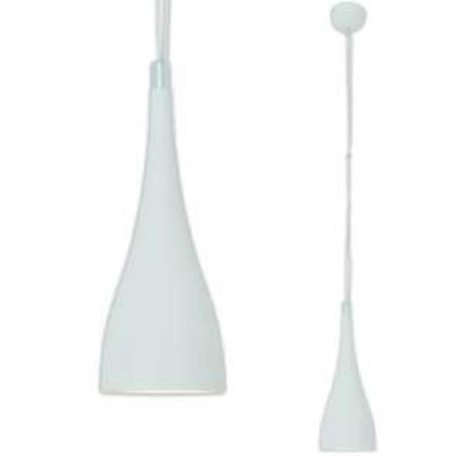 LAMPA wisząca Lima 7060623 Nave metalowa OPRAWA zwis LED 8W 3000K kropla łezka biała