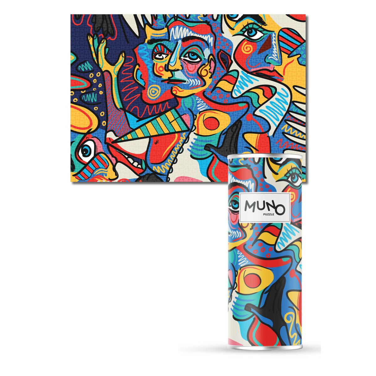 Muno Puzzle "N074" by Nikodem Szewczyk Puzzle 2000 el. w ozdobnej tubie