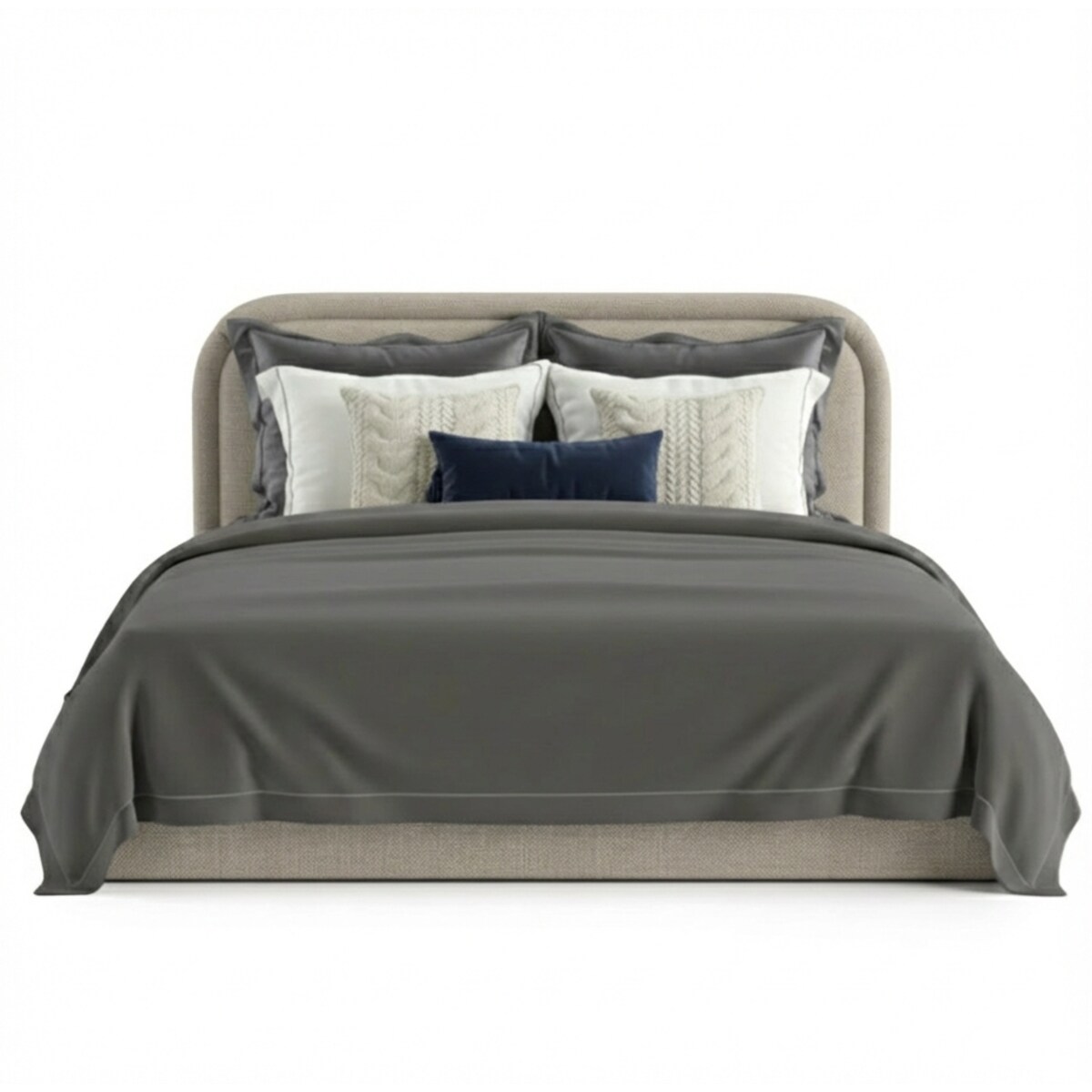 Łóżko Tapicerowane Majesty 140X200 Stelaż Pojemnik Na Pościel Wind 11