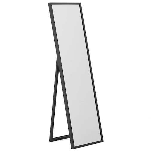 Lustro stojące TORCY 140 cm Czarny