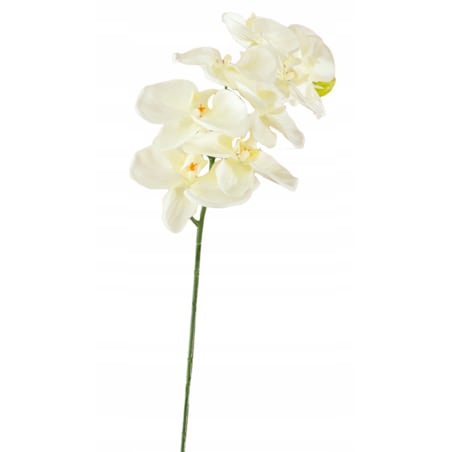 SZTUCZNA ORCHIDEA do wazonu biała 110cm