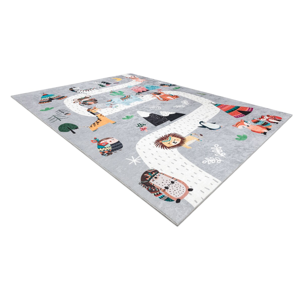 Dywan do prania BAMBINO 2160 Uliczki, wioska 160x220 cm