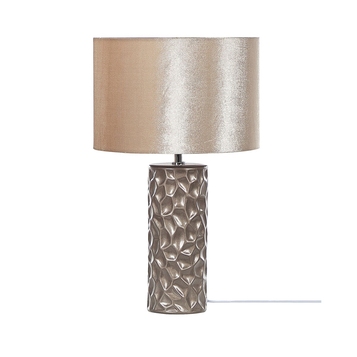 Lampa stołowa ceramiczna złota SANKURU