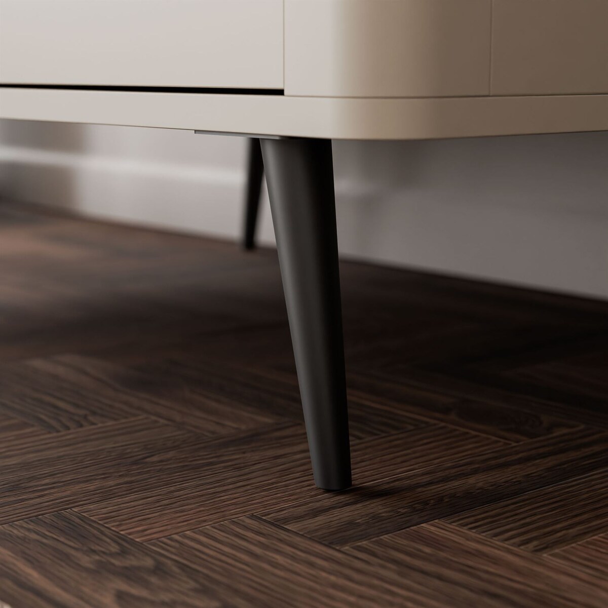 Dwudrzwiowa szafa AUTUMN 2D3S z szufladami, kaszmir / szary kamień