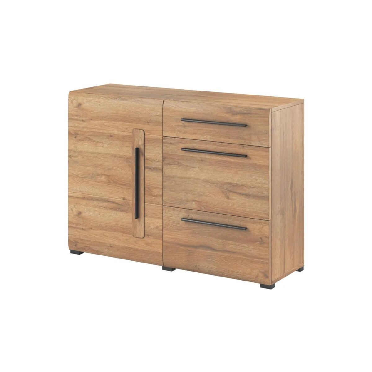 Komoda TULSA 1D3S 120 dąb