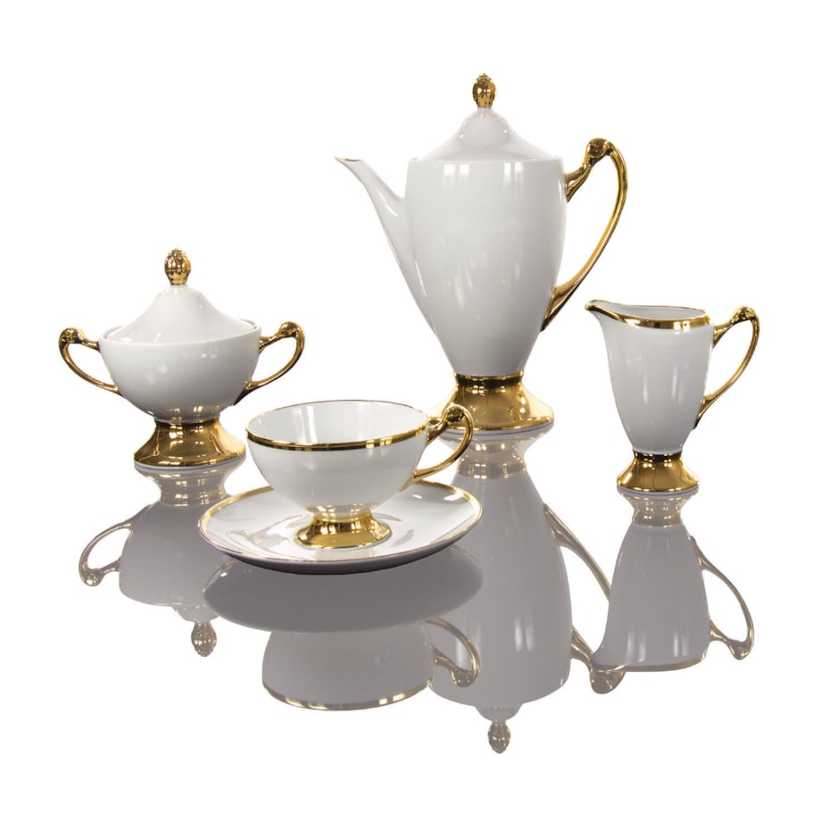Garnitur do kawy dla 6 osób 15 el. Empire Belweder G362