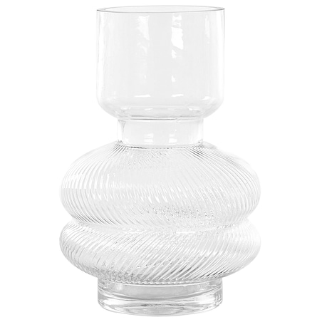 Wazon na kwiaty RODIA Szkło 24 cm Przezroczysty