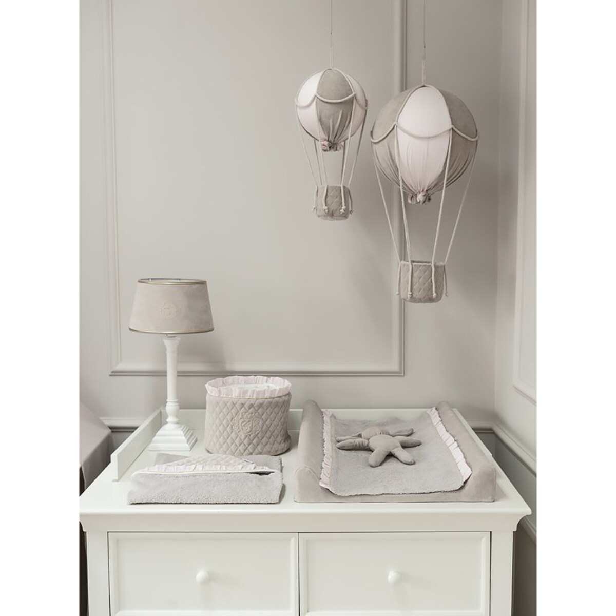 Przewijak welurowy Pastel Chic