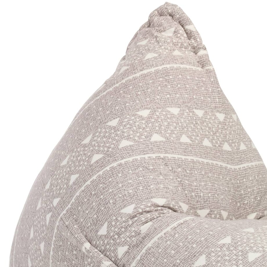 vidaXL Worek sako, tkanina, jasnobrązowy patchwork