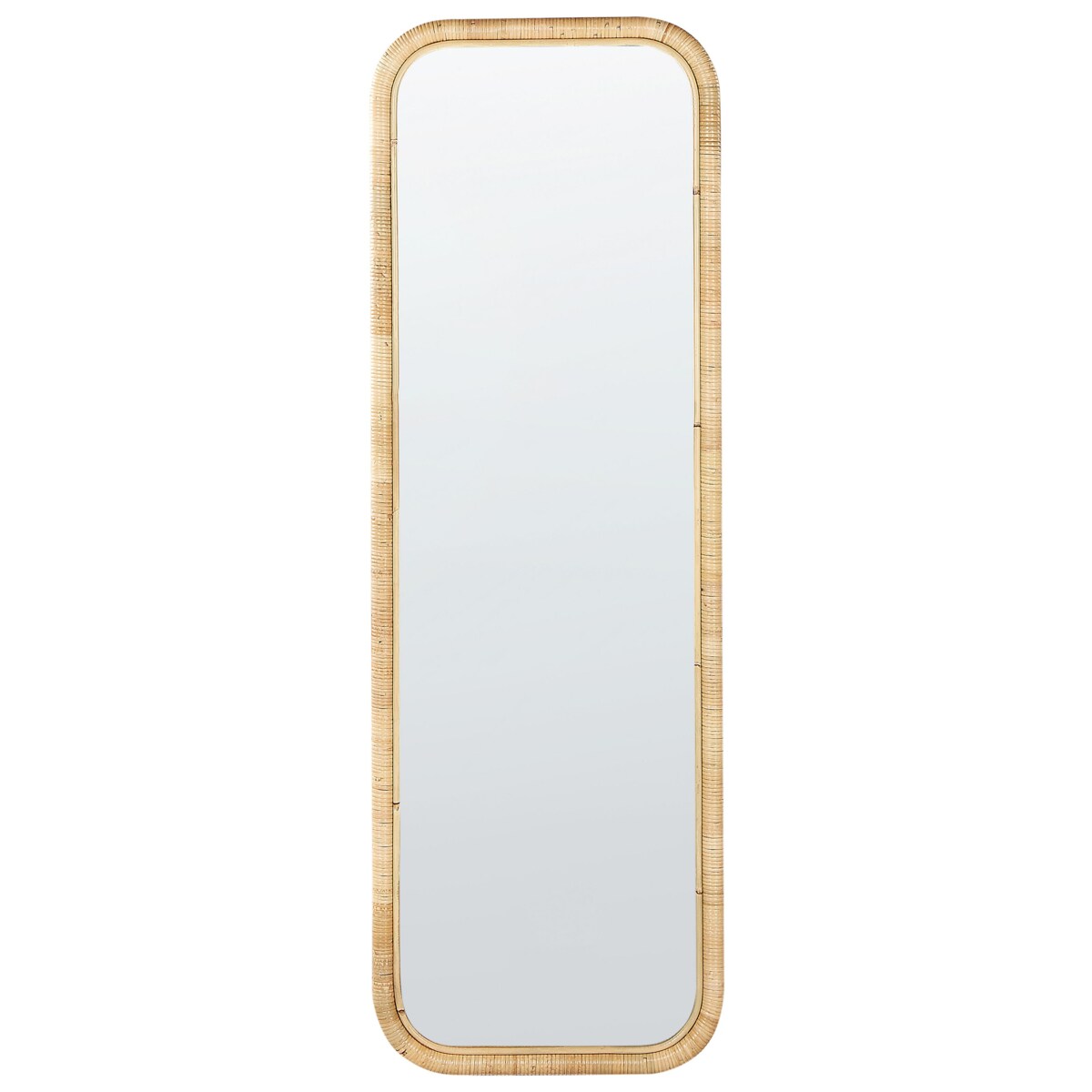 Lustro stojące 150 cm naturalne MALANGE