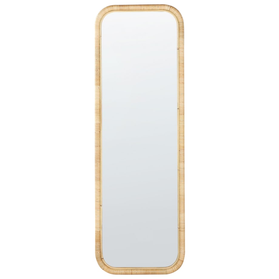 Lustro stojące 150 cm naturalne MALANGE