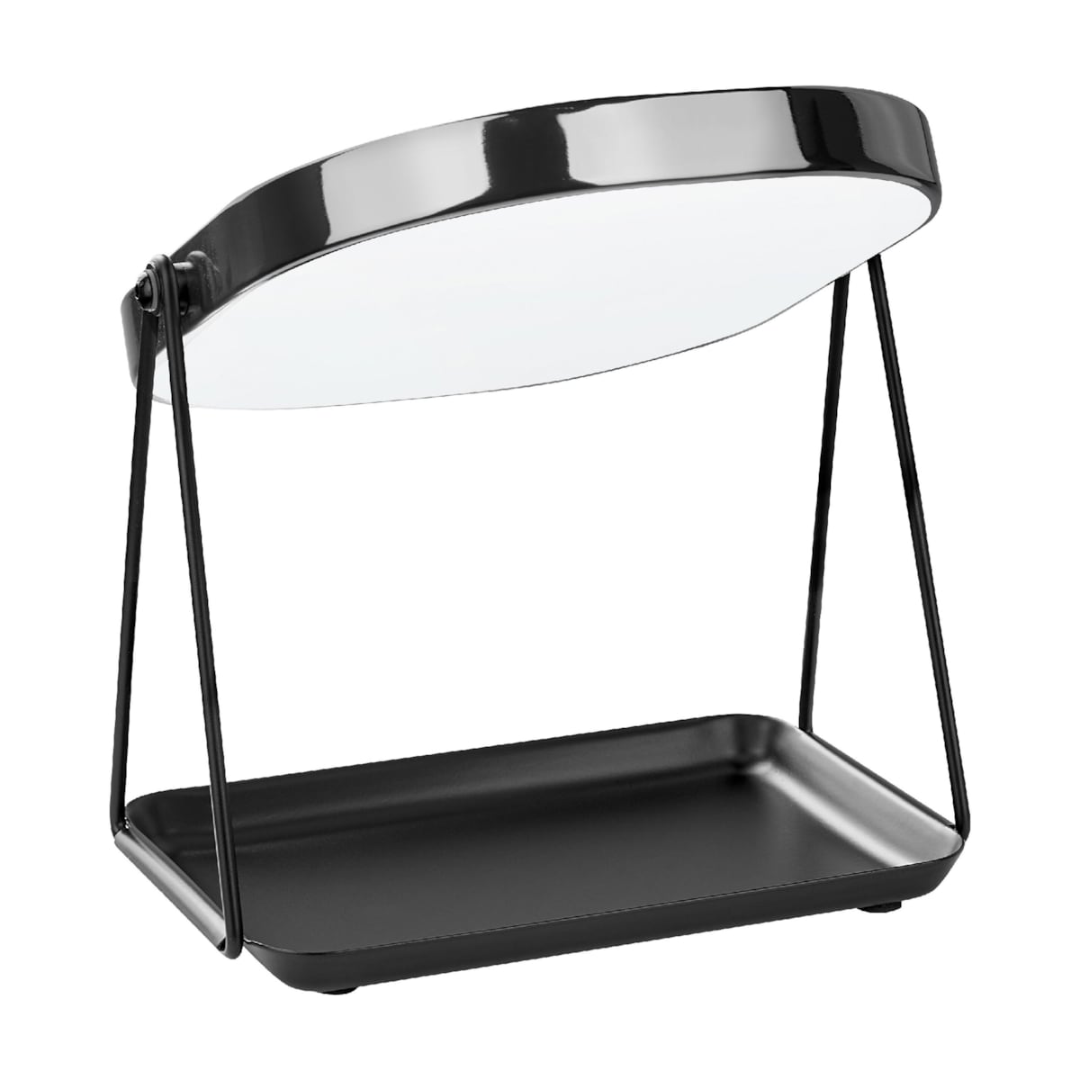 Lusterko kosmetyczne 20 x 22 cm Black CORREZE