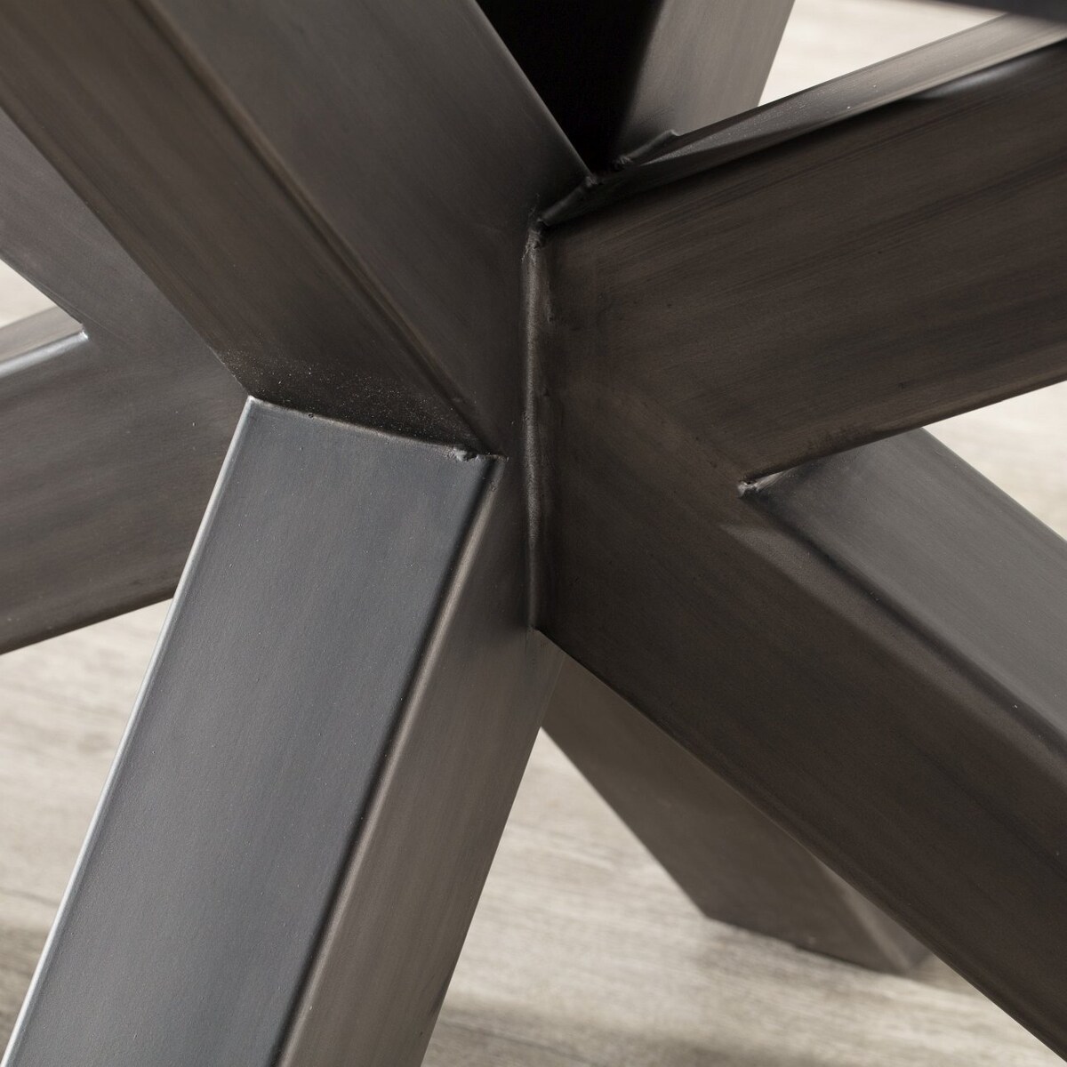 Stół Vince 200x100x79 black&natural, 200 x 100 x 79 cm