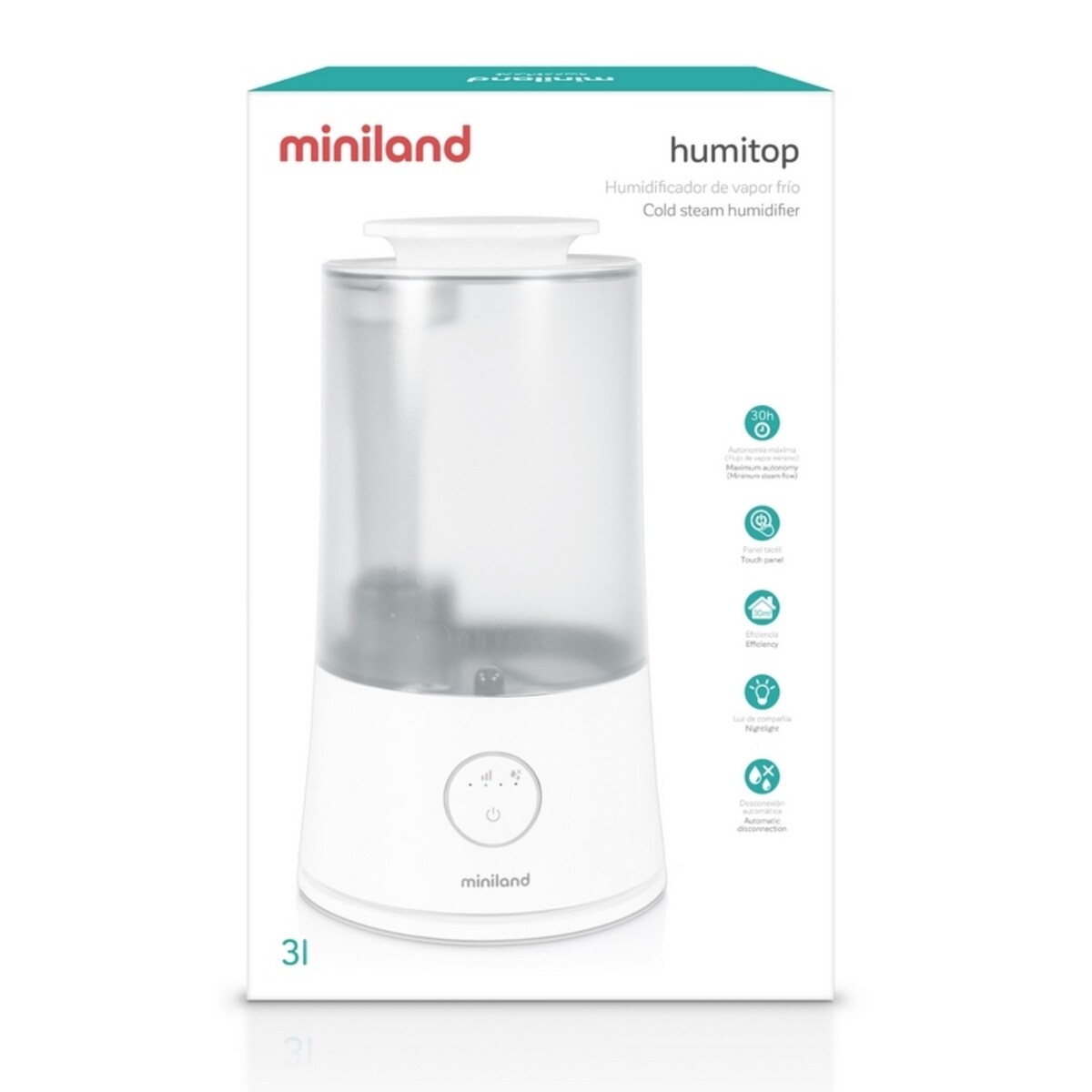 Intuicyjny nawilżacz ultradźwiękowy