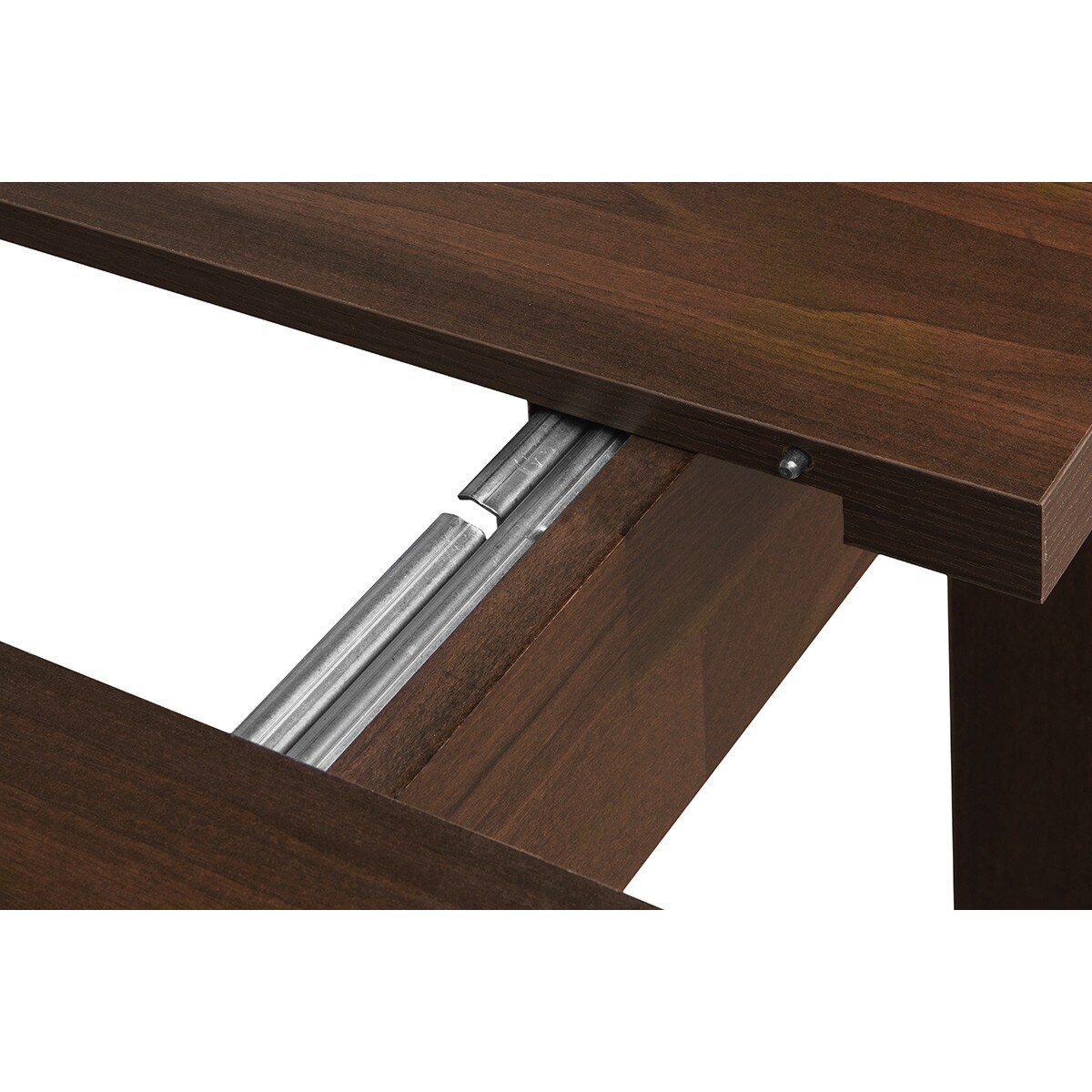 KONSIMO CENARE Rozkładany prosty stół 160 x 90 cm orzech