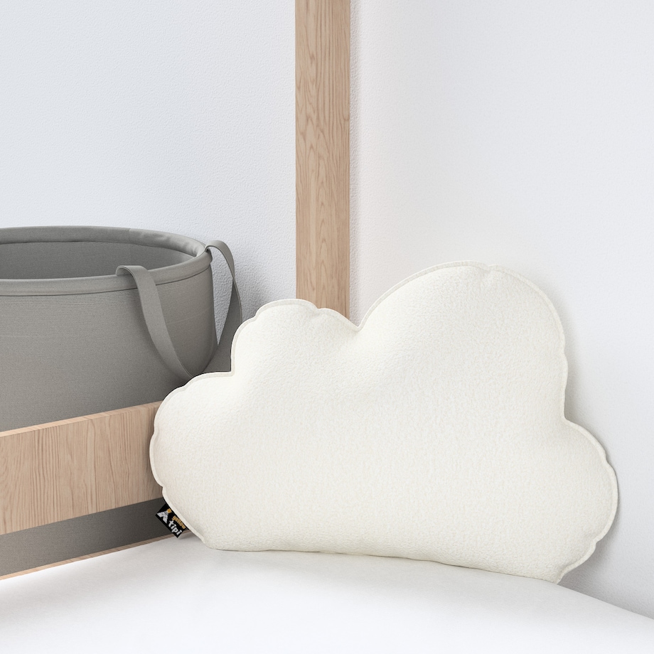 Poduszka Soft Cloud, biały, 55x15x35cm, Boucle