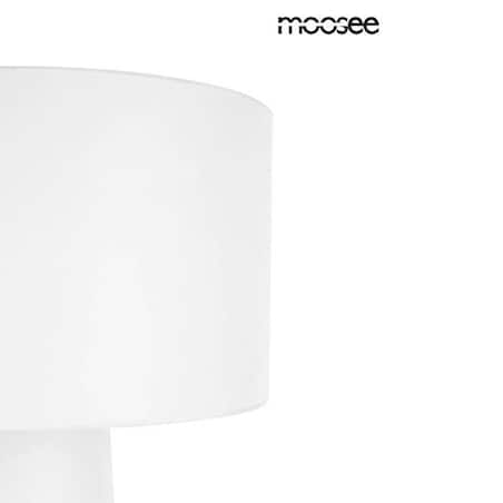 Klasyczna lampa stojąca Kas MSE1501100332 Moosee do przedpokoju biała
