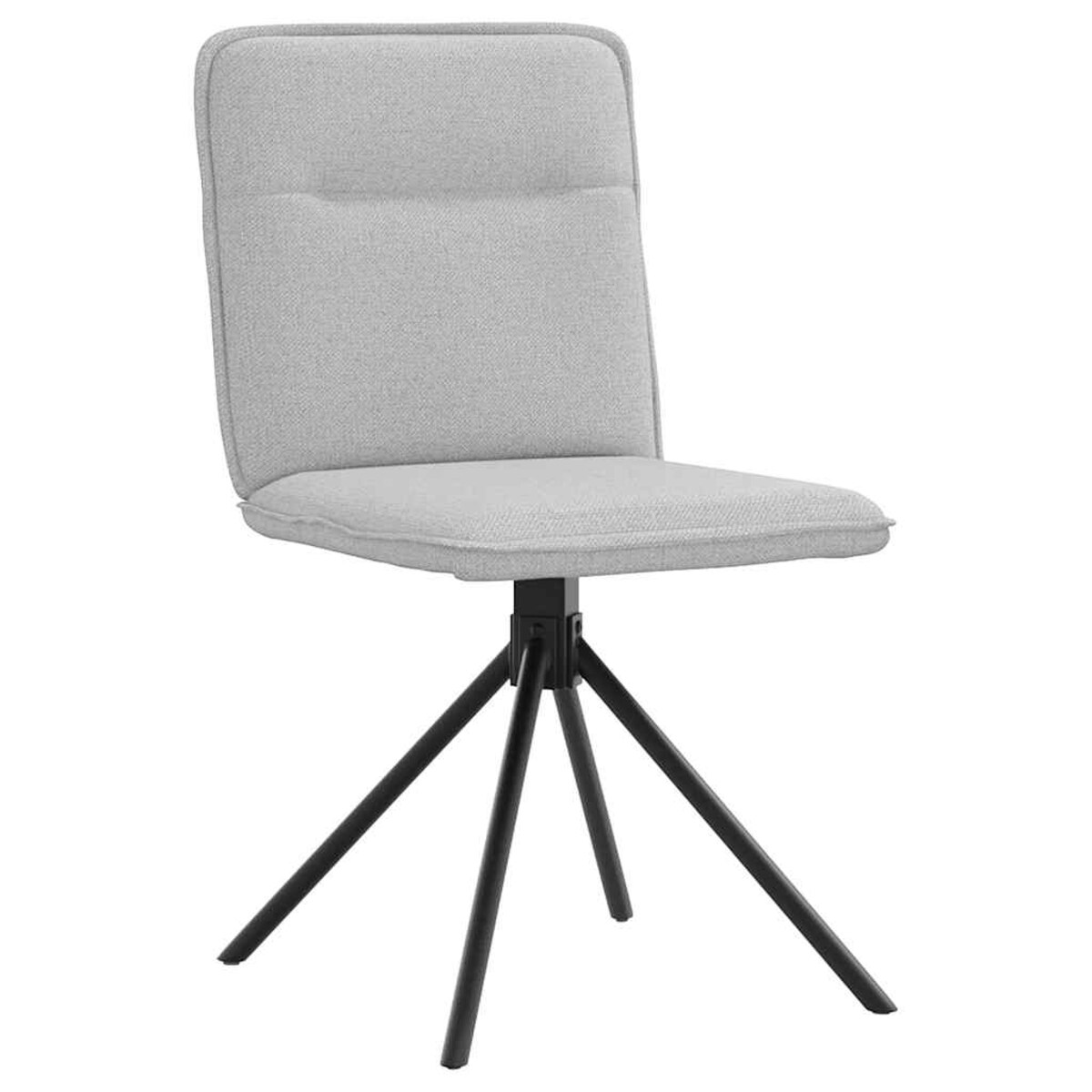 vidaXL Krzesła do jadalni 2 szt. Tkanina Cloud Grey