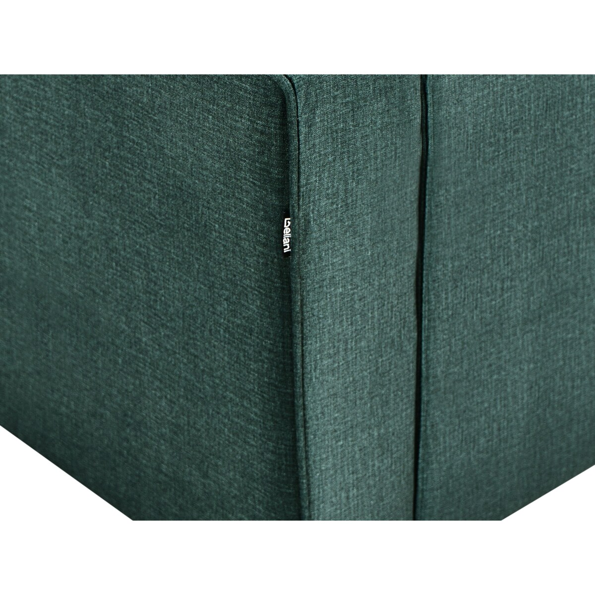 Sofa SAVALEN Welur Ciemnozielony dla 3 osób