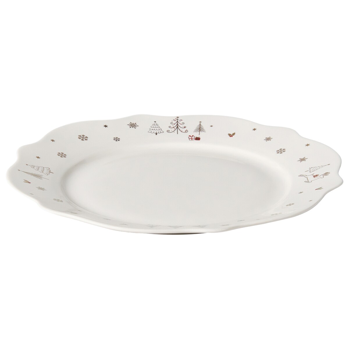 Zastawa stołowa 20-częściowa PERILLA Porcelana Biały