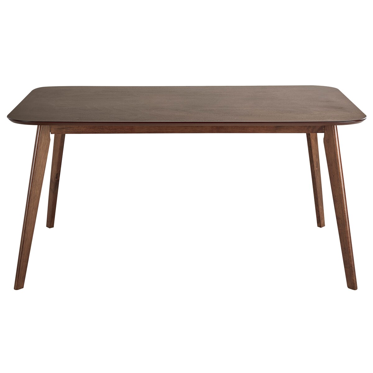 Stół do jadalni EPHRATA Mahoń ciemny 150 cm 90 cm