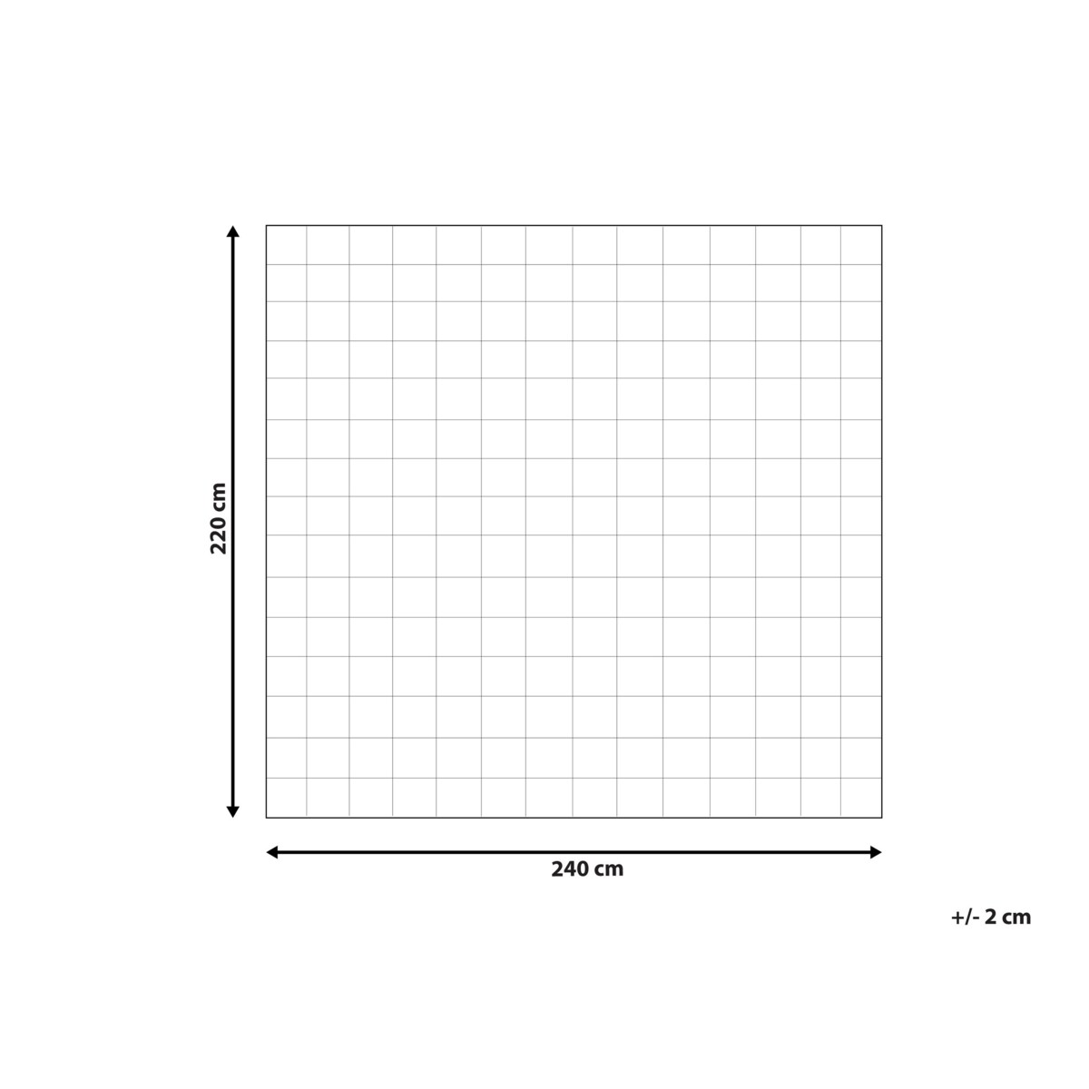Kołdra poliestrowa letnia 220 x 240 cm ANNAPURNA