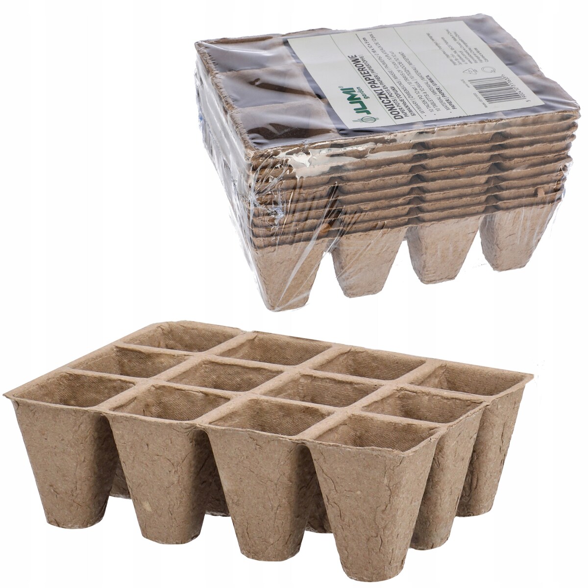 120 X Doniczki Torfowe Do Rozsady Wysiewu Pikowania Sadzonki