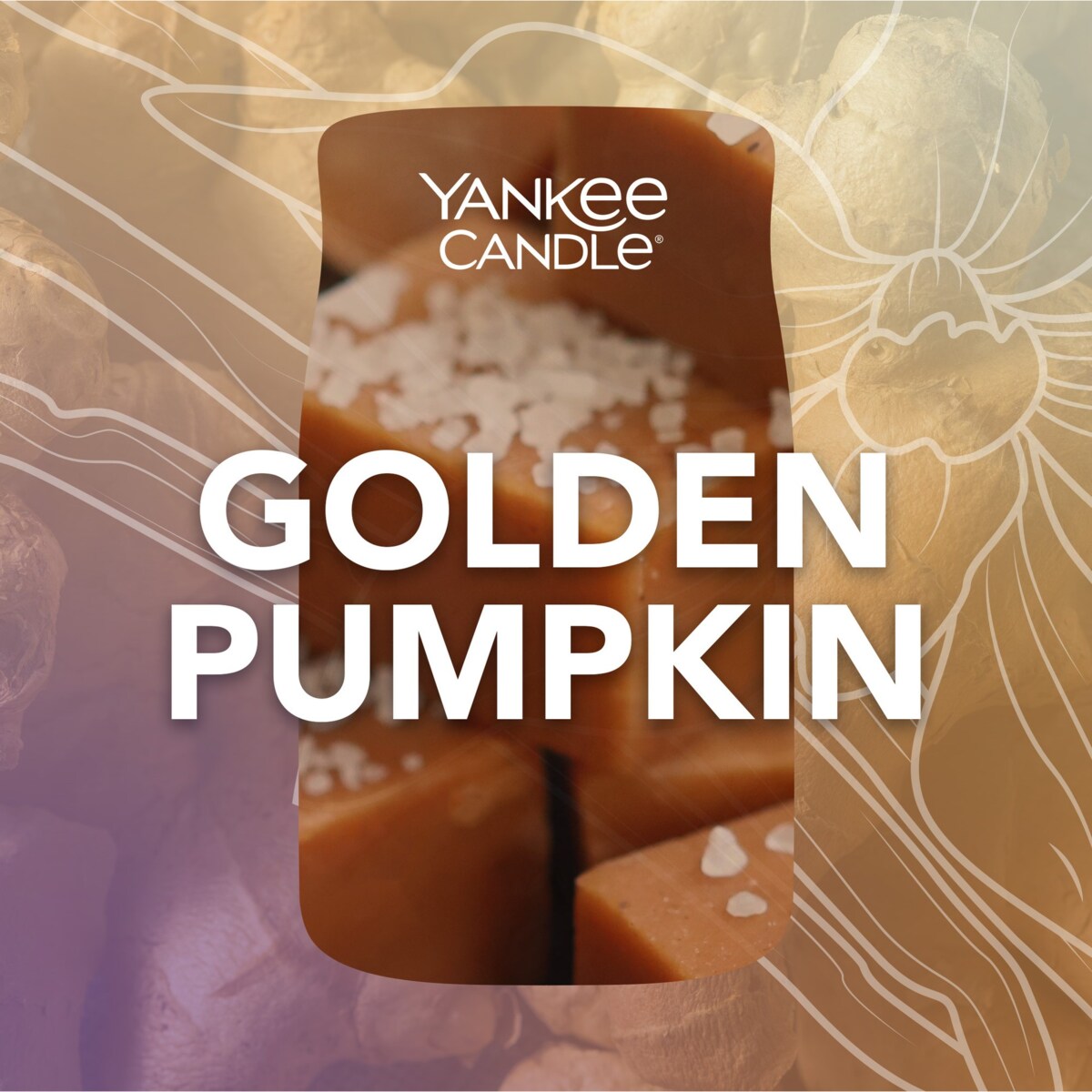 YC SIGNATURE – Świeca duża GOLDEN PUMPKIN