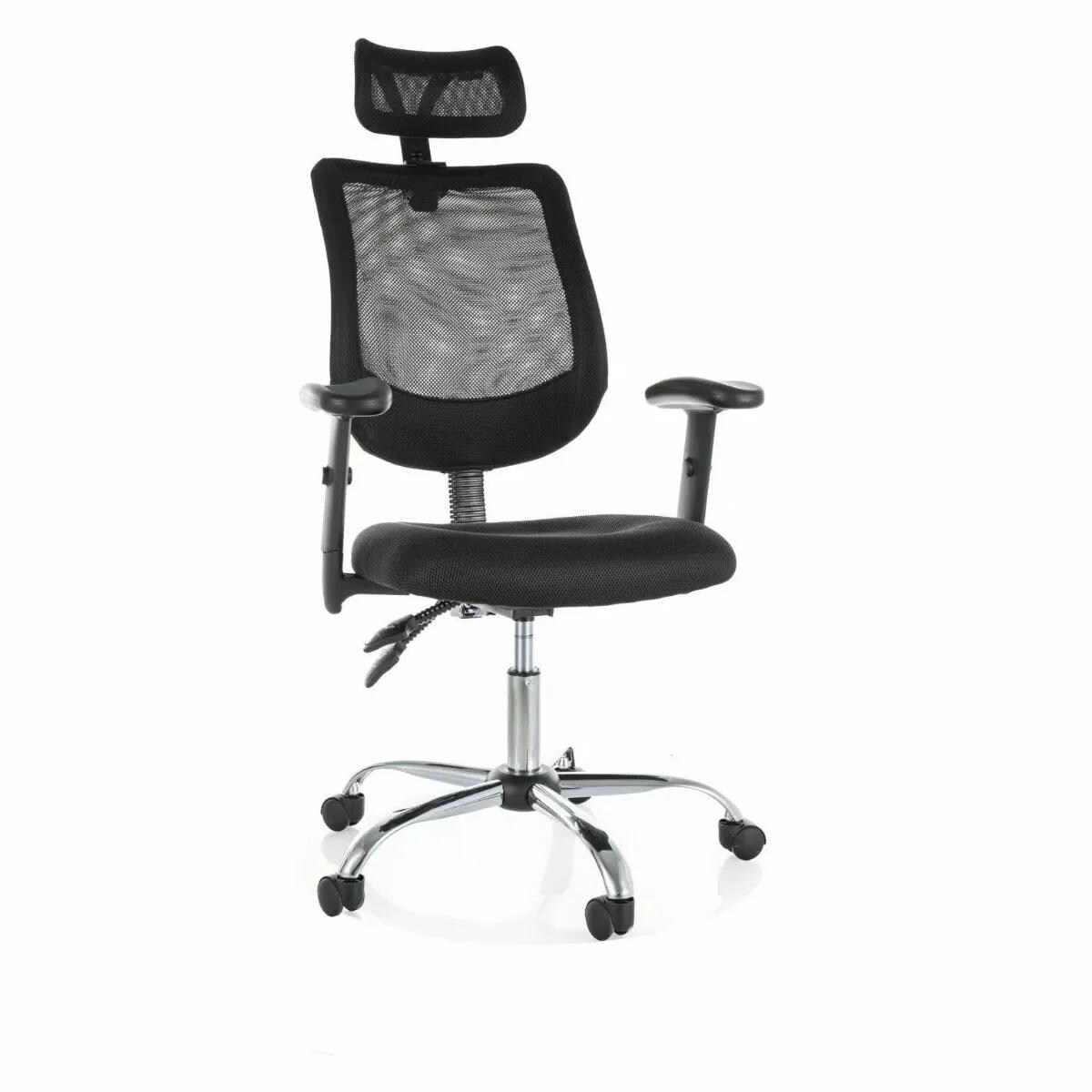 Fotel biurowy Q-118R czarny