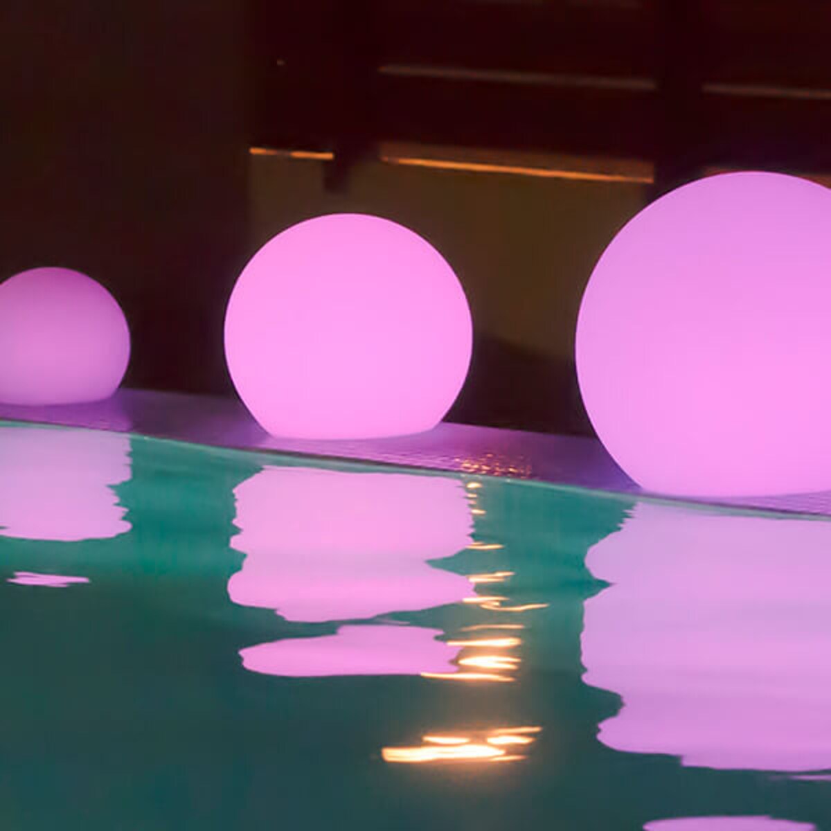 Stojąca lampa balkonowa Buly LUMBL040SSNW King Home LED 1W 3000-6500K IP65 biała