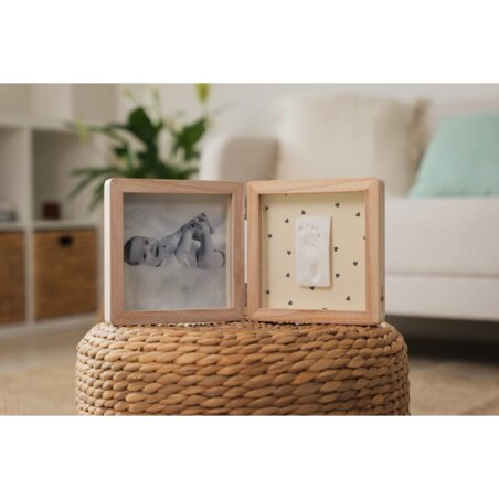 Podwójna ramka na odcisk i zdjęcie Petit Artichaut - Serca