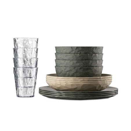 Zastawa stołowa CLUB SET GÖTEBORG, 16 elementów, KOZIOL